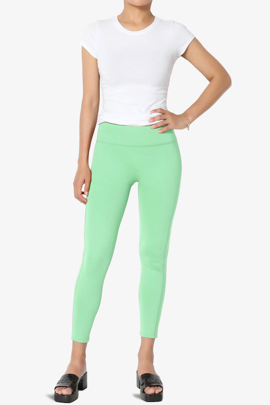Mosco Athletic Tummy Control Workout Leggings GREEN MINT_6