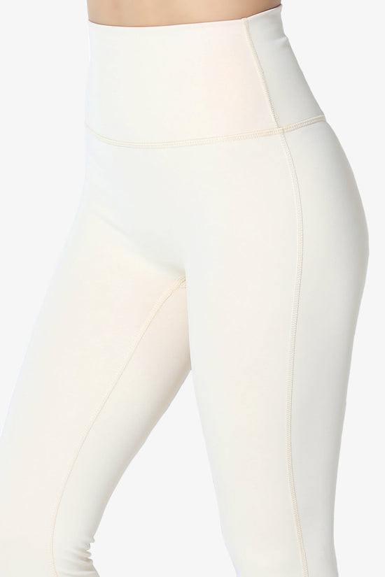 Mosco Athletic Tummy Control Workout Leggings TAUPE_5
