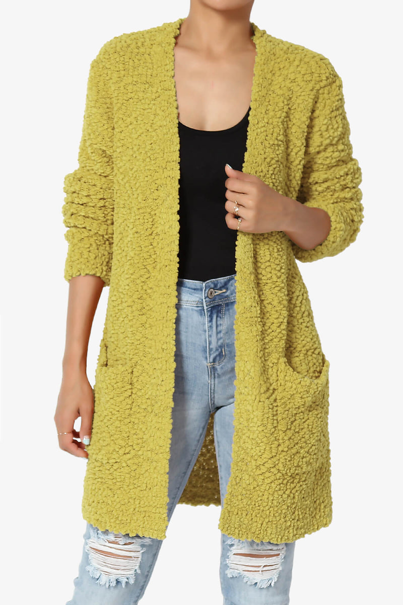 Listicle popcorn shop cardigan