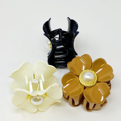 Ellison and Young Loved By Coco Flower Hair Claw 3 Pcs Set