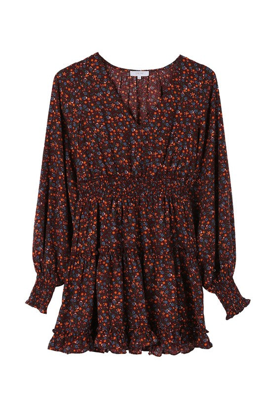 Lilou Ditsy floral mini dress