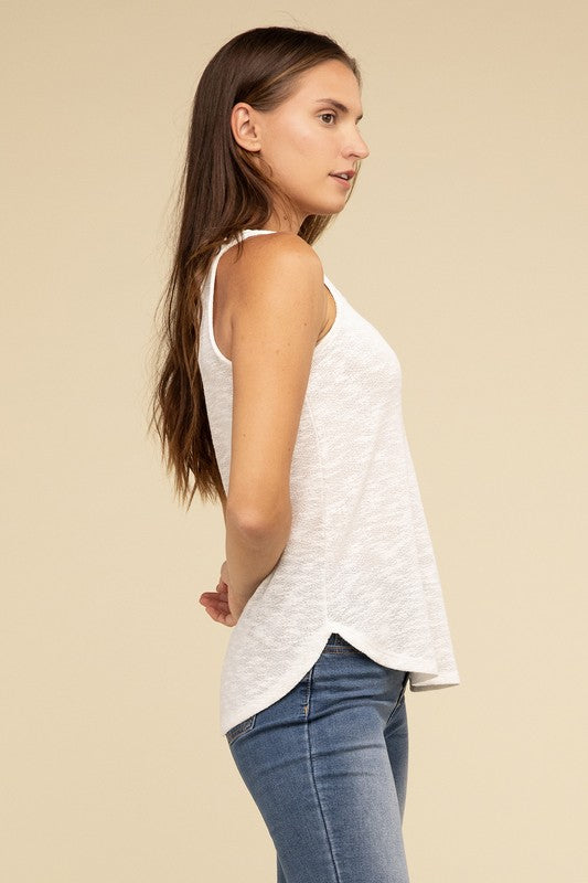 ZENANA V Neck Sleeveless Cami Top