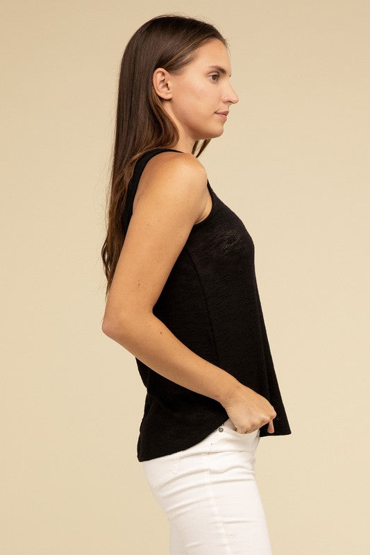 ZENANA V Neck Sleeveless Cami Top