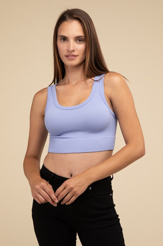 HYFVE Ribbed Seamless Crop Top