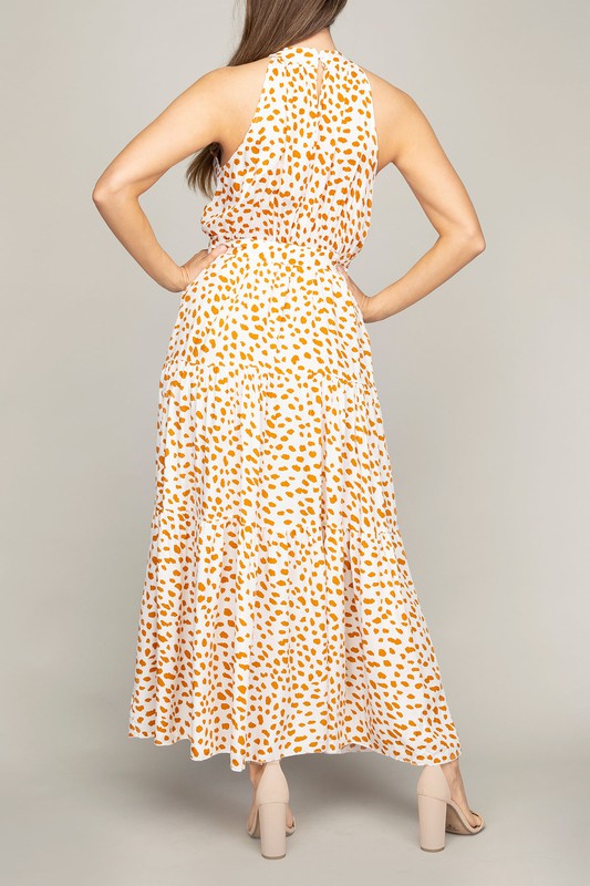 Nuvi Apparel Tiered maxi dress