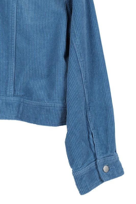 Load image into Gallery viewer, Lilou Frayed corduroy jacket
