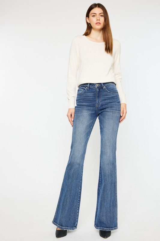 Kan Can High Rise Flare Jeans - KC7340M