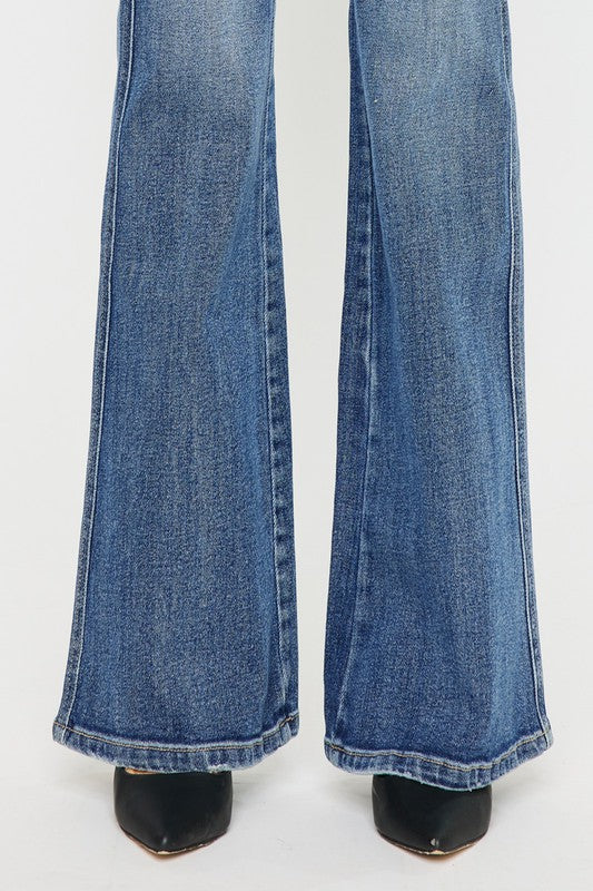 Kan Can High Rise Flare Jeans - KC7340M