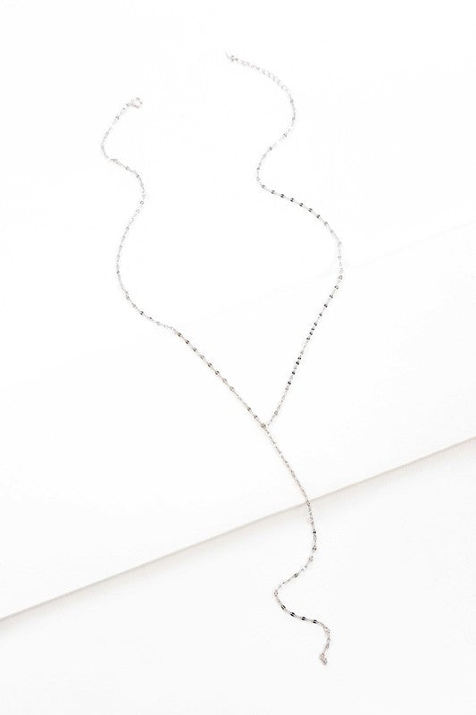 Lovoda Chain Lariat Necklace