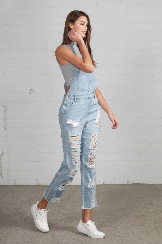 Insane Gene HEAVY DISTRESSED STRAIGHT FIT OVERALL