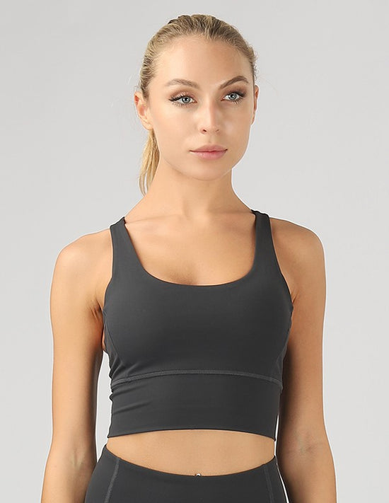 OTOS Active Strappy Back Crop Top