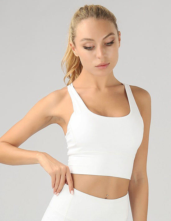 OTOS Active Strappy Back Crop Top