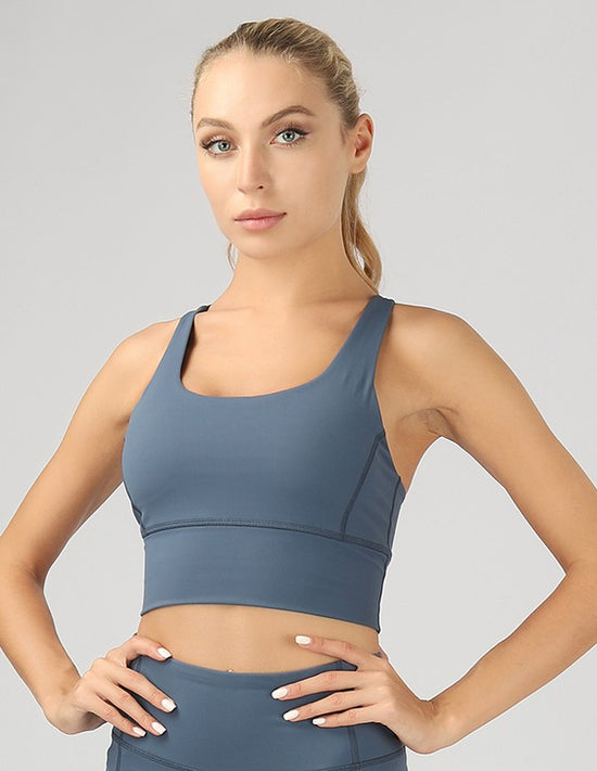 OTOS Active Strappy Back Crop Top