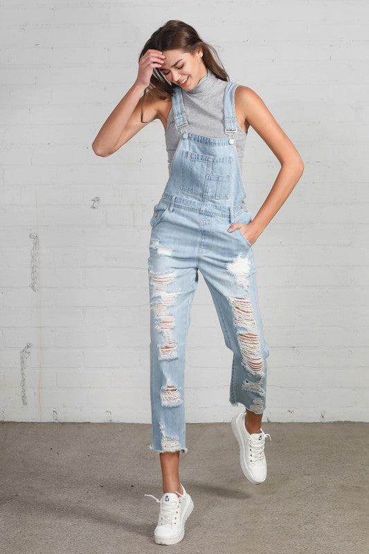 Insane Gene HEAVY DISTRESSED STRAIGHT FIT OVERALL