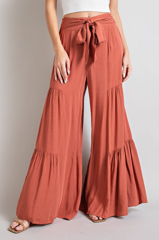 Load image into Gallery viewer, eesome Tiered Wide Pants
