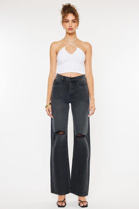 Kan Can Ultra High Rise 90's Flare Jeans