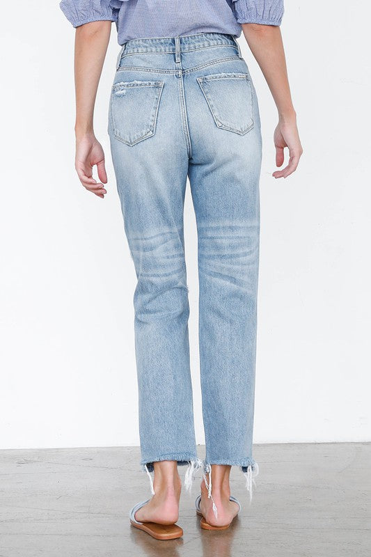 Denim Lab USA High Waist Mom Jeans