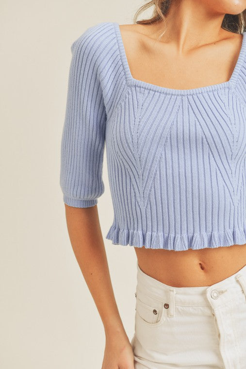 Load image into Gallery viewer, Lush Clothing Rib Knit Top
