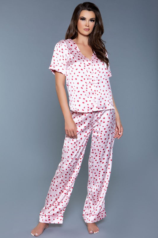 BE WICKED Camellia Pajama Set