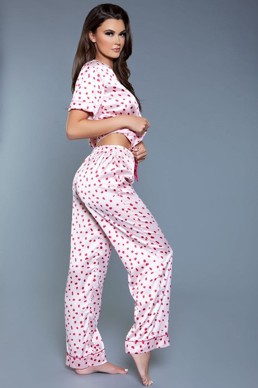 BE WICKED Camellia Pajama Set