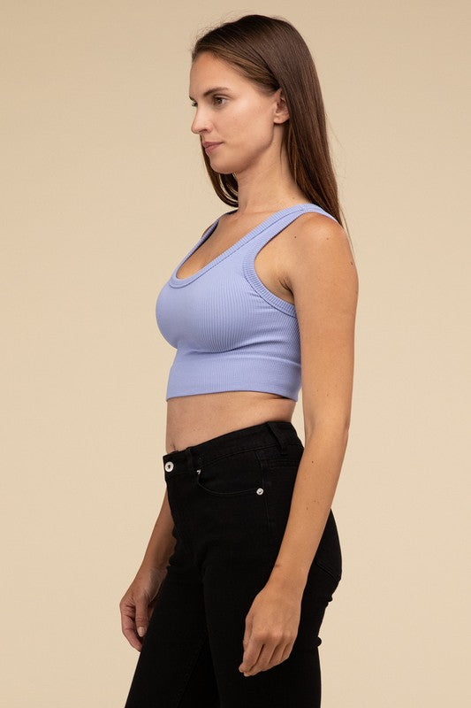 HYFVE Ribbed Seamless Crop Top