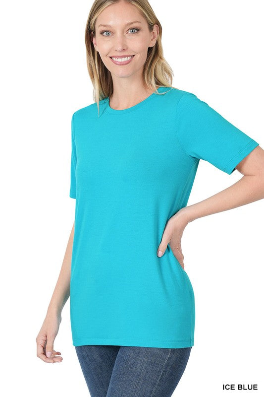 ZENANA Short Sleeve Round Neck Tee