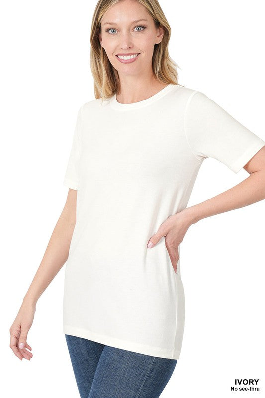 ZENANA Short Sleeve Round Neck Tee