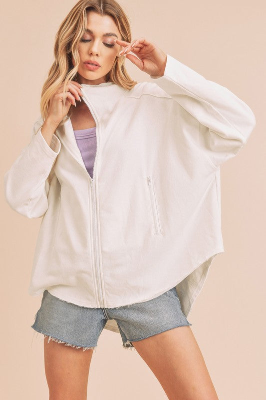 Aemi + Co Tina Oversized Dolman Sleeve Jacket