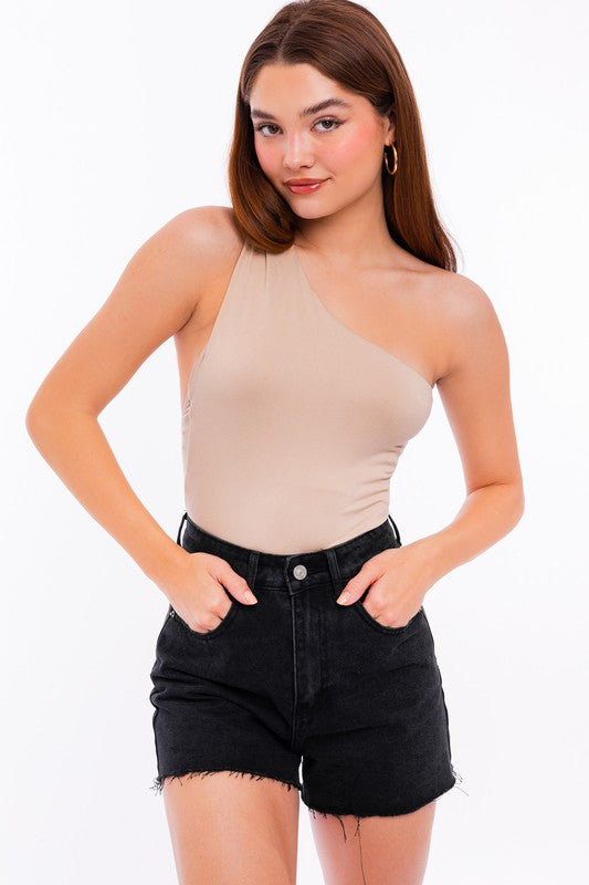 LE LIS One Shoulder Bodysuit