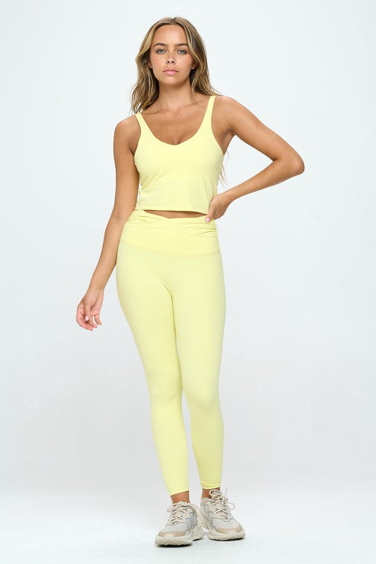 Load image into Gallery viewer, OTOS Active Lululemon Align Cropped Tank Top Same Fabric
