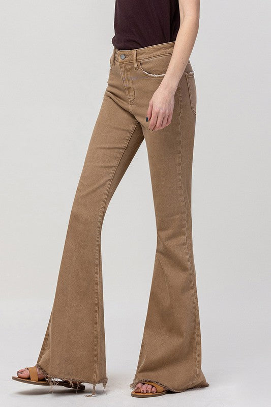 Load image into Gallery viewer, VERVET by Flying Monkey High Rise Super Flare Jeans
