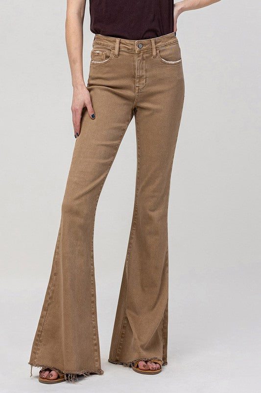 Load image into Gallery viewer, VERVET by Flying Monkey High Rise Super Flare Jeans
