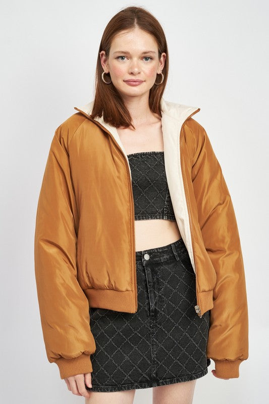 Emory Park REVERSIBLE PUFFER JACKET