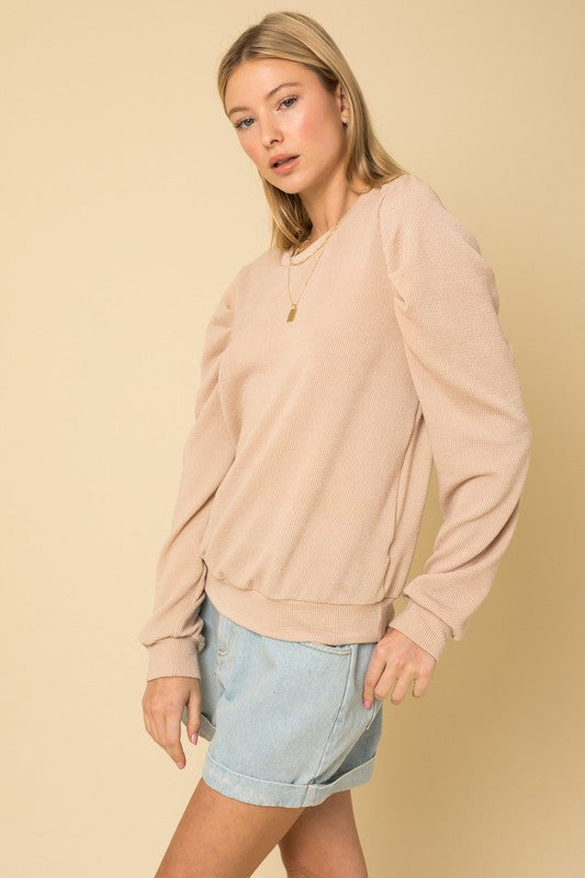 Load image into Gallery viewer, Gilli Long Sleeve Top W/ Puff
