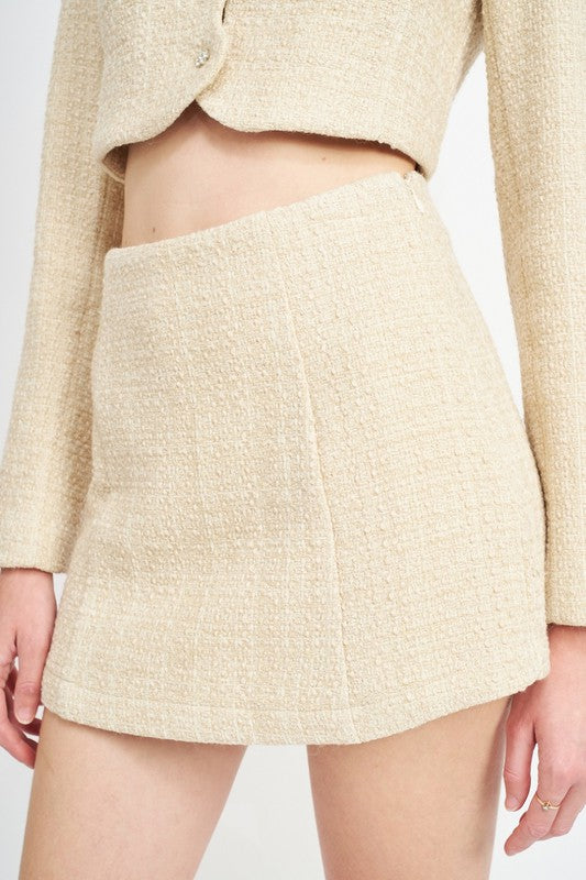 Emory Park HIGH WAIST WRAPPED SKORT