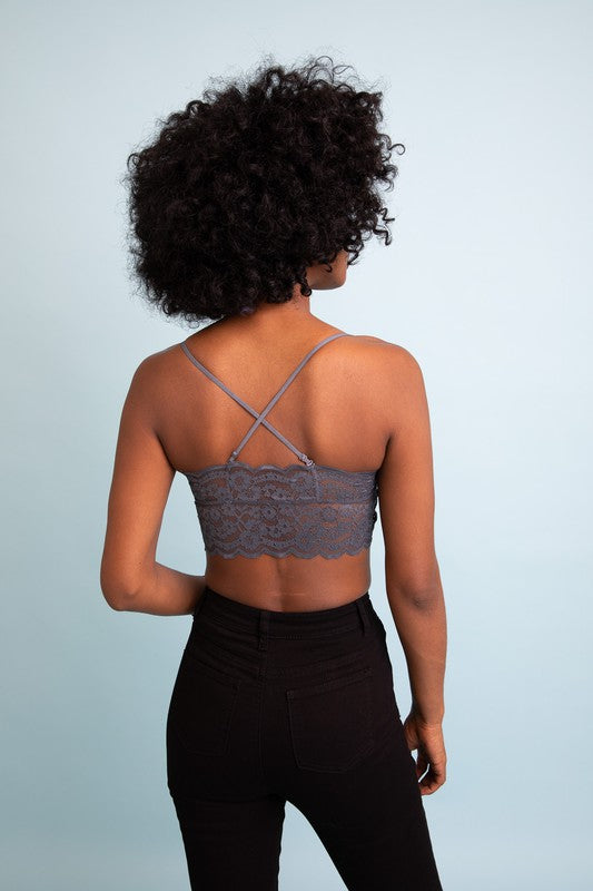 Load image into Gallery viewer, Leto Accessories Wide Lace Bandeau
