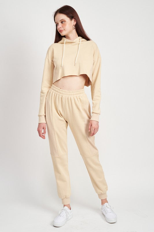 Emory Park RIB CONTRAST JOGGER PANTS