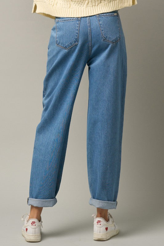 Insane Gene HIGH RISE PREMIUM SLOUCH JEANS