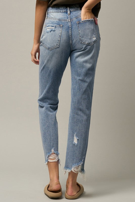 Insane Gene HIGH RISE PREMIUM STRAIGHT JEANS