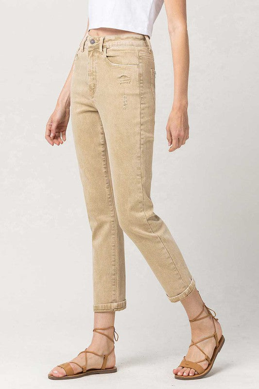 VERVET by Flying Monkey Super High Rise Mom Jeans