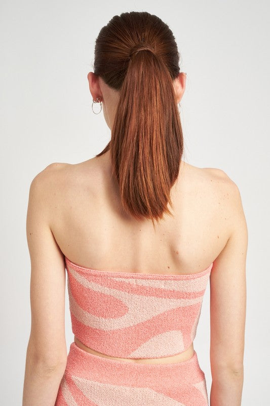 Emory Park COLOR BLOCKED TUBE TOP