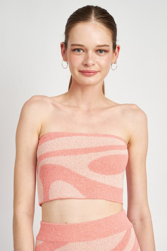 Emory Park COLOR BLOCKED TUBE TOP