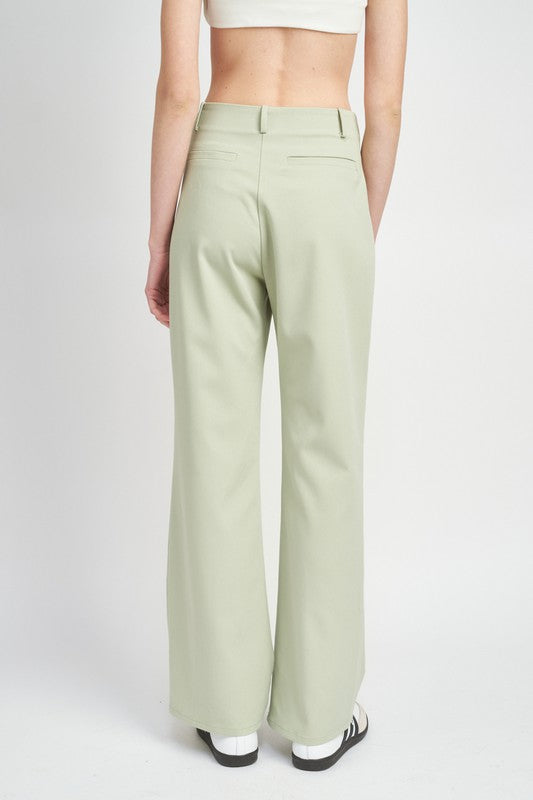 Emory Park HIGH WAIST PLEATED PANTS