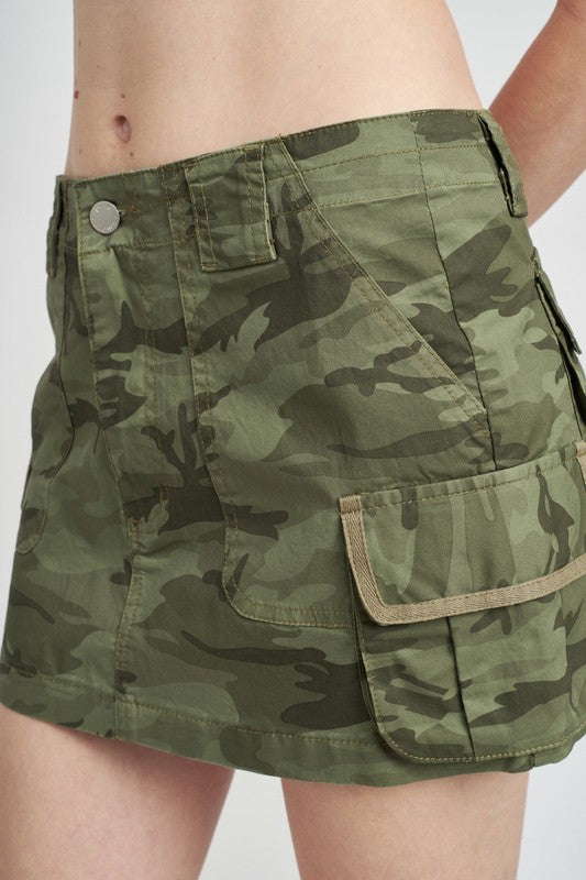 Emory Park CARGO MINI SKIRT