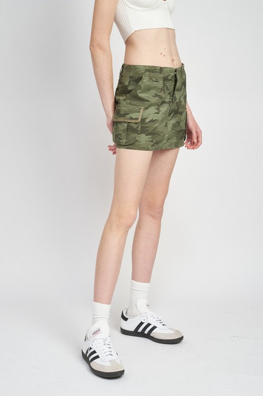 Emory Park CARGO MINI SKIRT