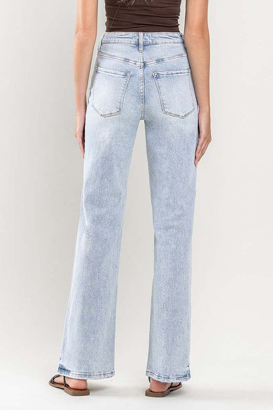 VERVET by Flying Monkey 90s Vintage Super High Rise Flare Jeans