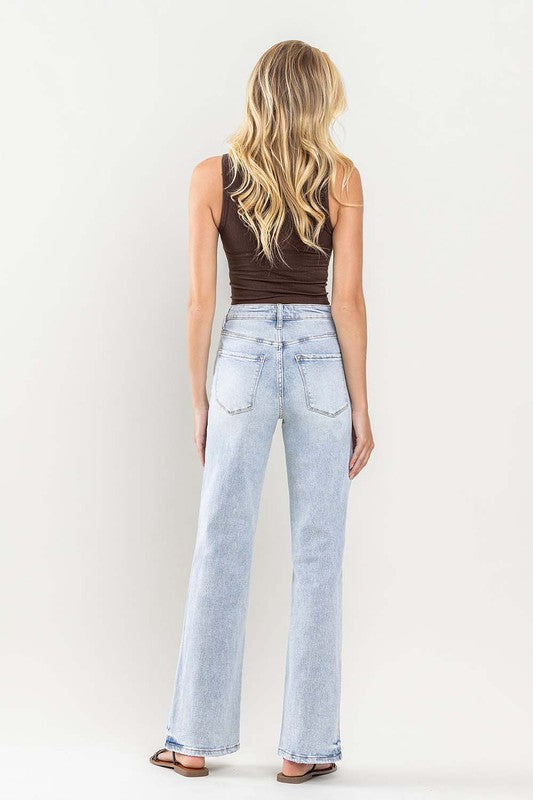 VERVET by Flying Monkey 90s Vintage Super High Rise Flare Jeans