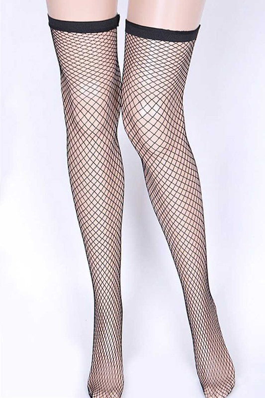 Fishnet Knee High Stocking Pack of 3