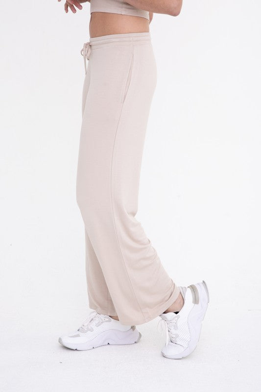 Mono B Mid-Rise Lounge Terry Pant