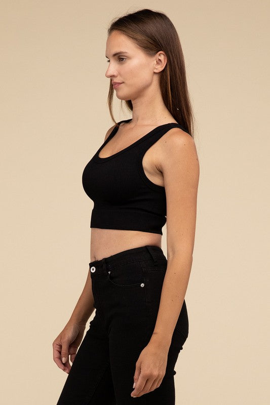 HYFVE Ribbed Seamless Crop Top